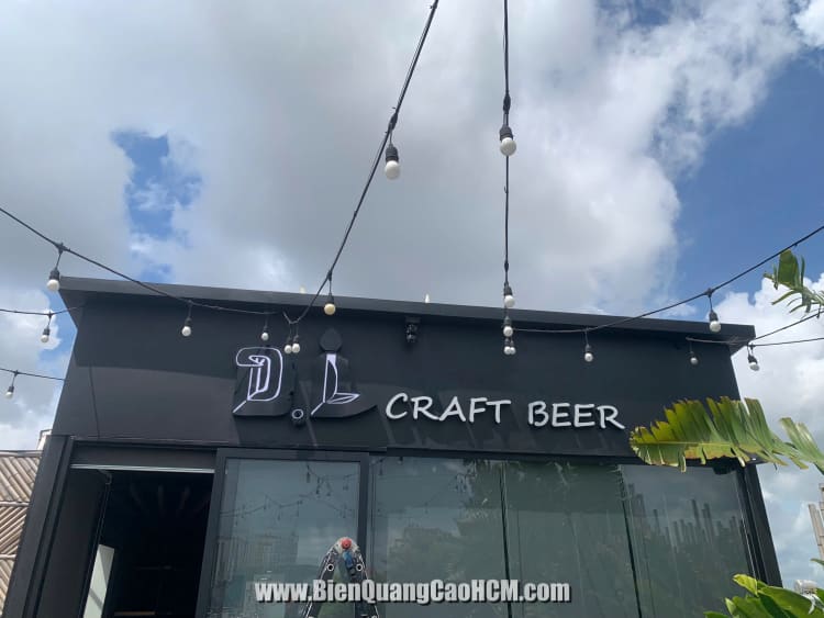 Bảng hiệu quán bia Quận 5, TP.HCM