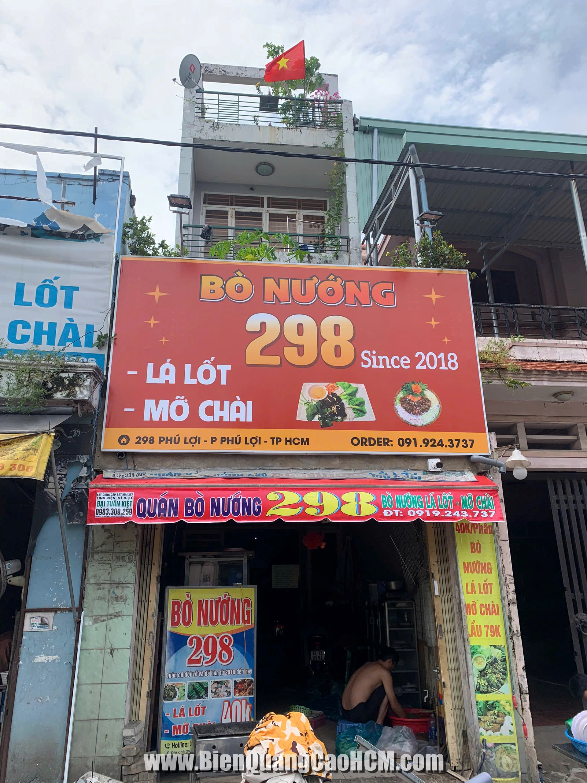Mẫu bảng hiệu quán ăn đẹp, thu hút khách TPHCM