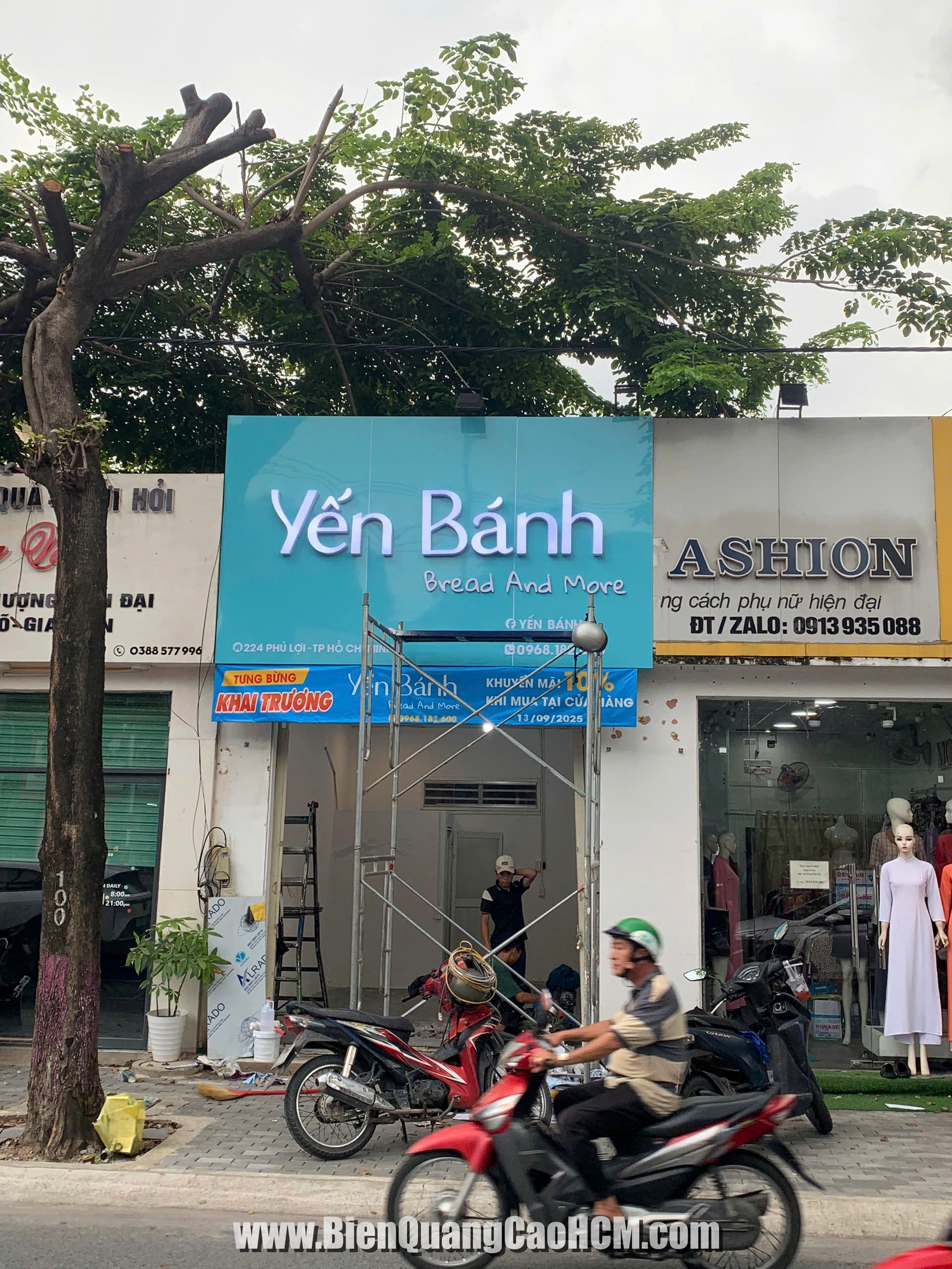 Làm bảng hiệu tại Phú Lợi, HCM