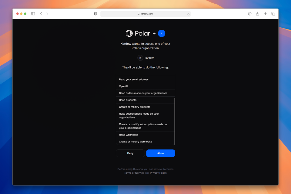 Polar Integration