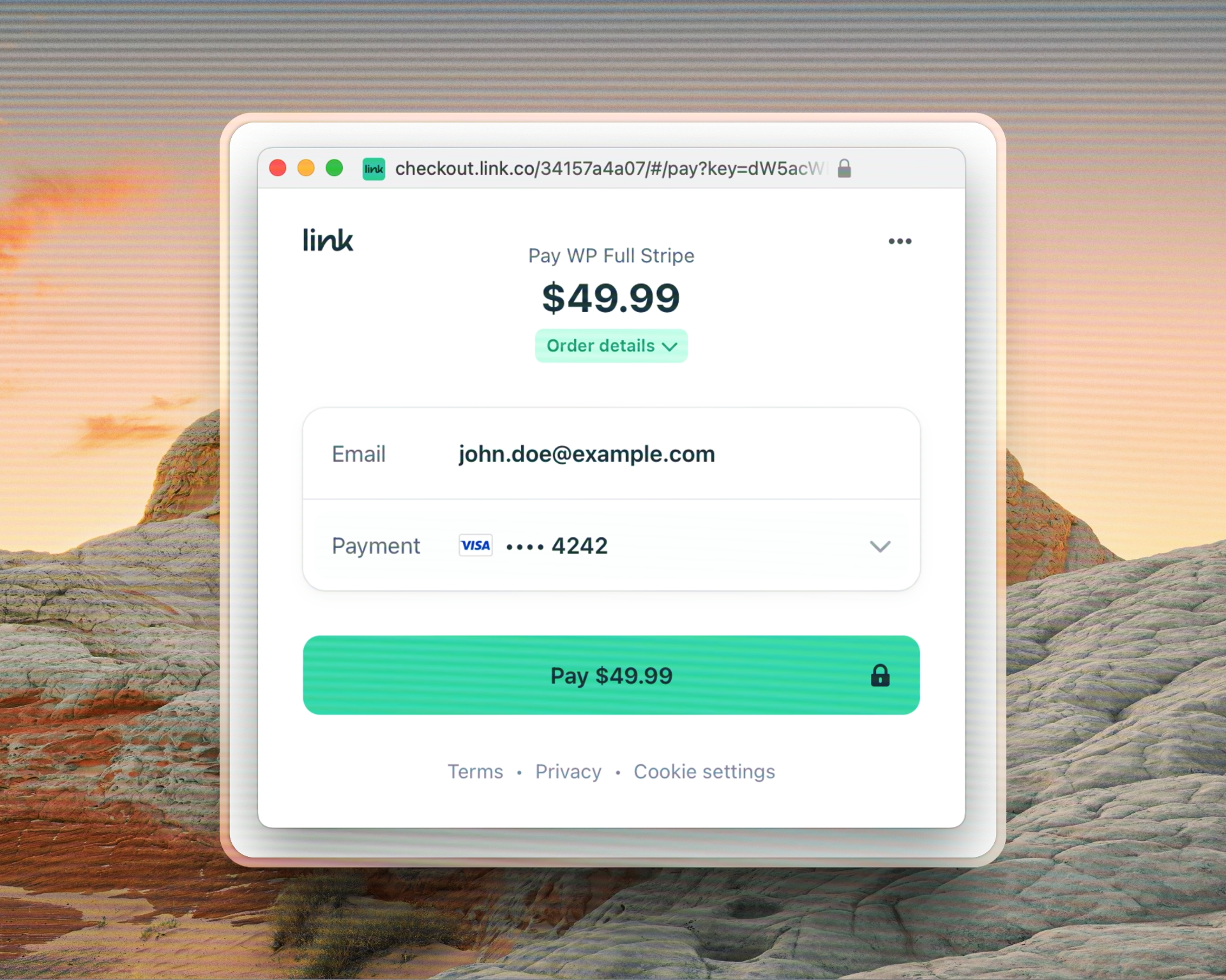 Get paid with Stripe