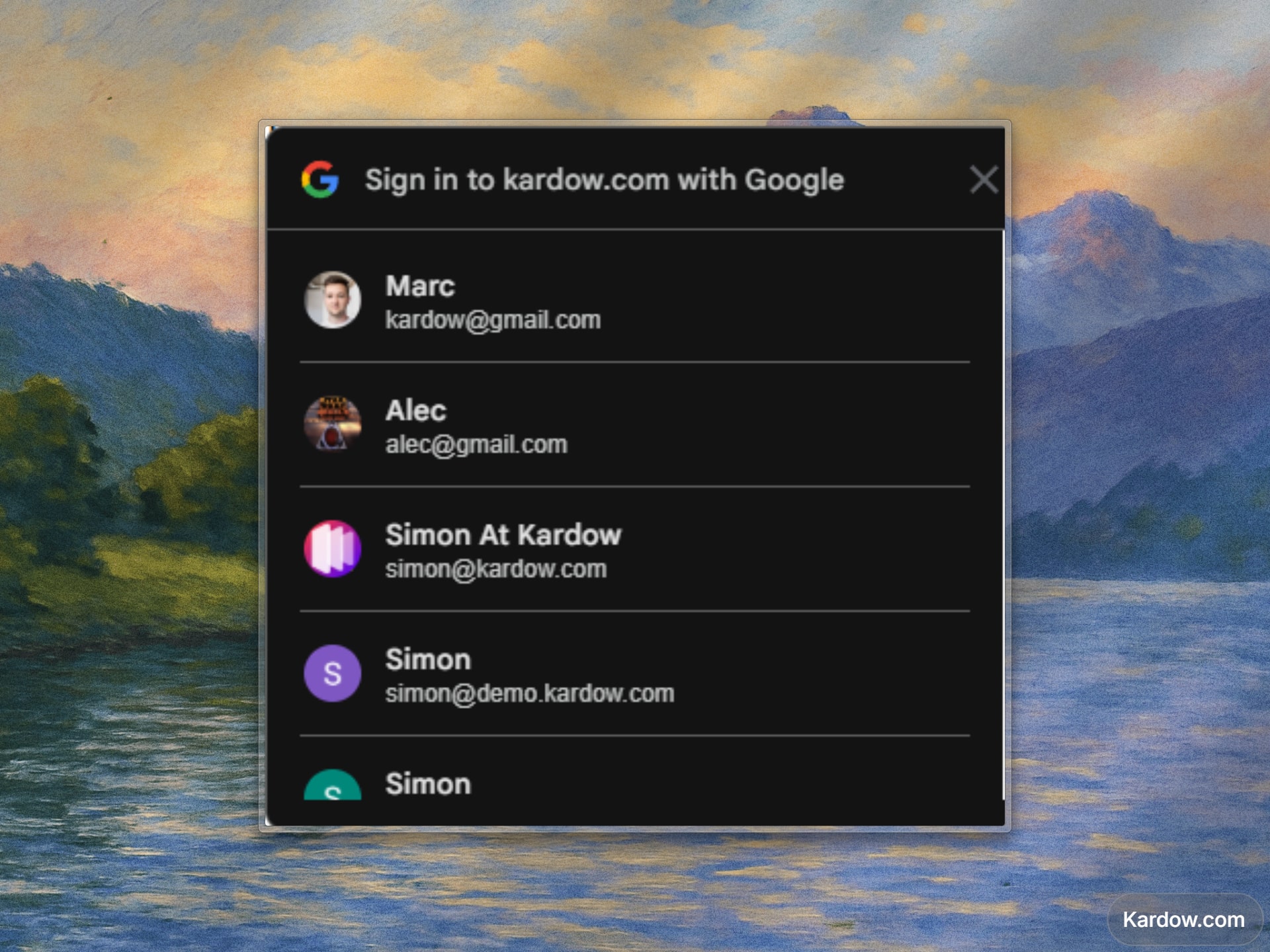 Google OAuth and One Tap Login