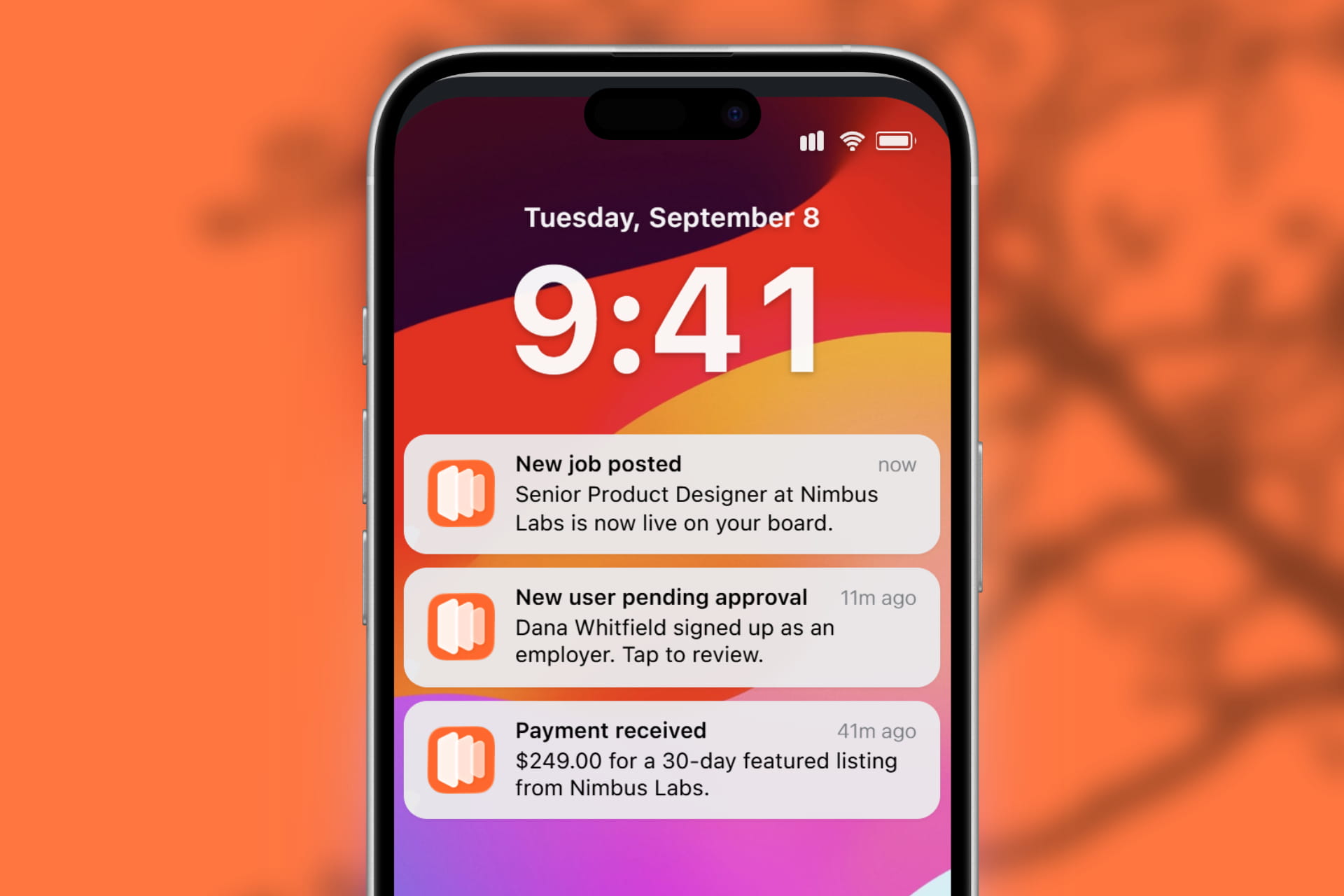 Kardow is now an app : get notifications on your phone