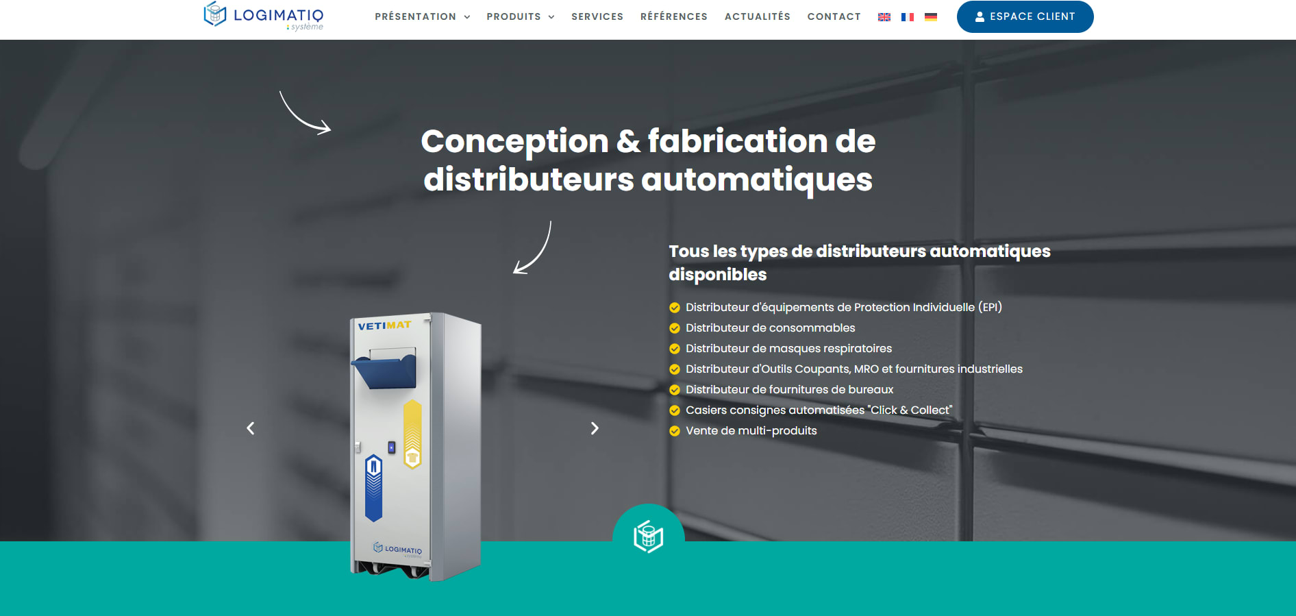 Capture principale du projet Logimatiq