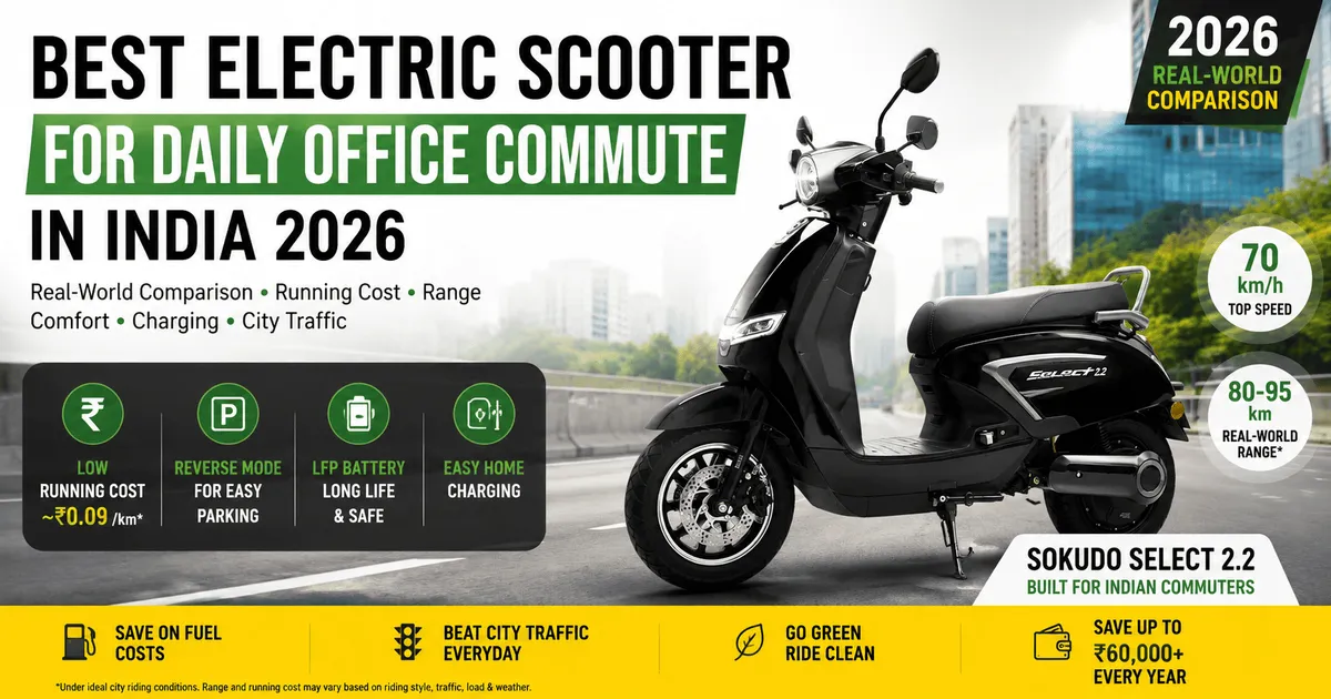 Best scooter for office commute in India