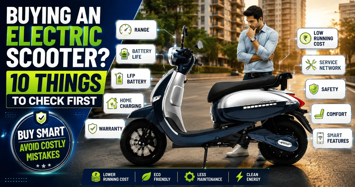 what to look when buying an electric scooter