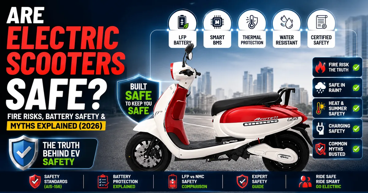 Are electric scooters safe to ride