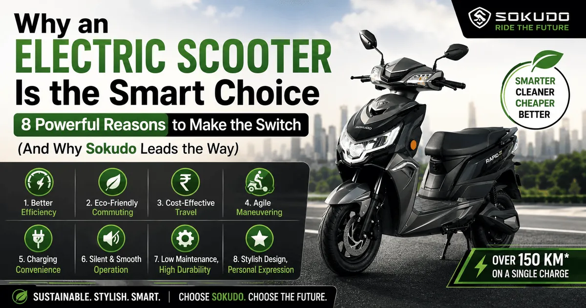 Sokudo Electric Scooter: A Smart Travel Companion