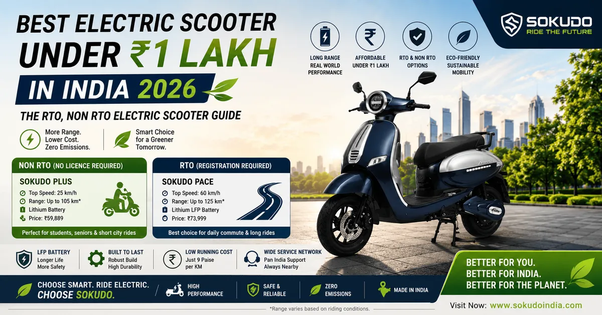 Best electric scooter under 100000