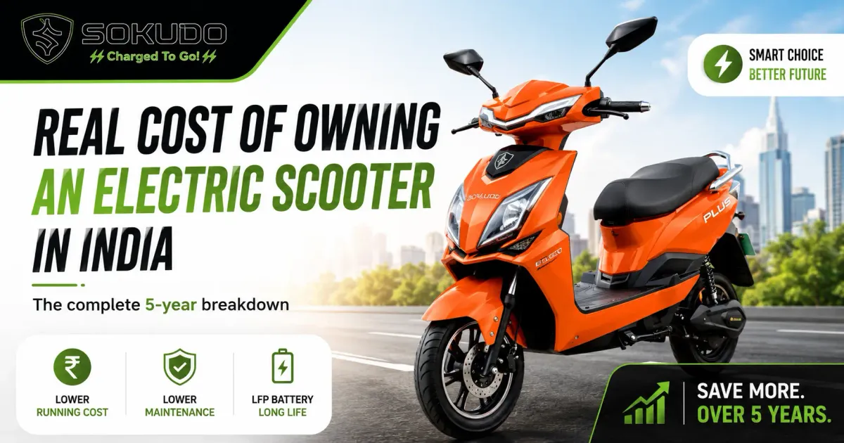 Cost of owning a electric scooter in India