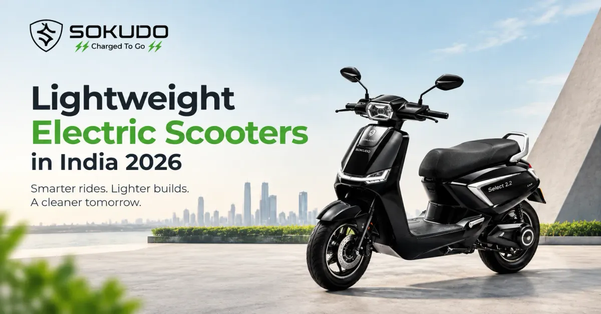 Light weight ev scooters and scooty