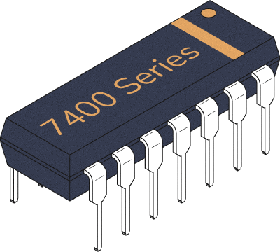 Logic IC 7400