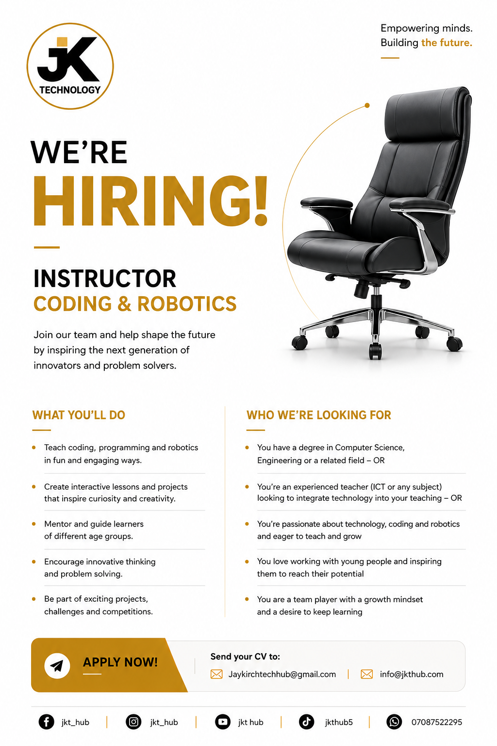 Coding & Robotics Instructor