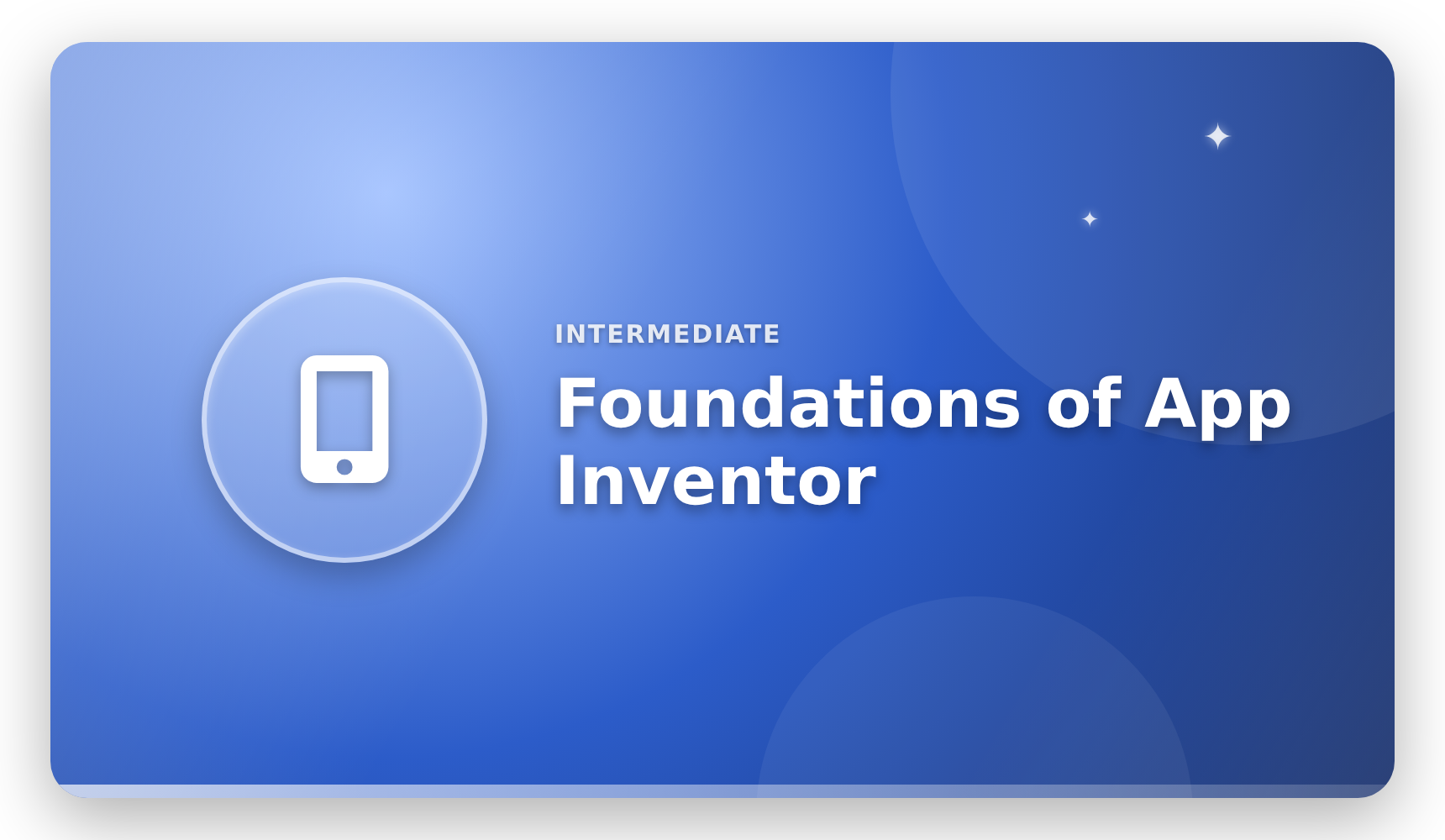  Foundations of App Inventor