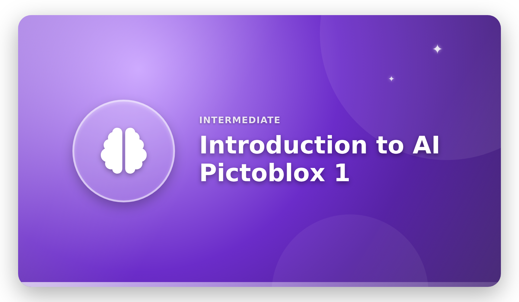 Introduction to AI Pictoblox 1