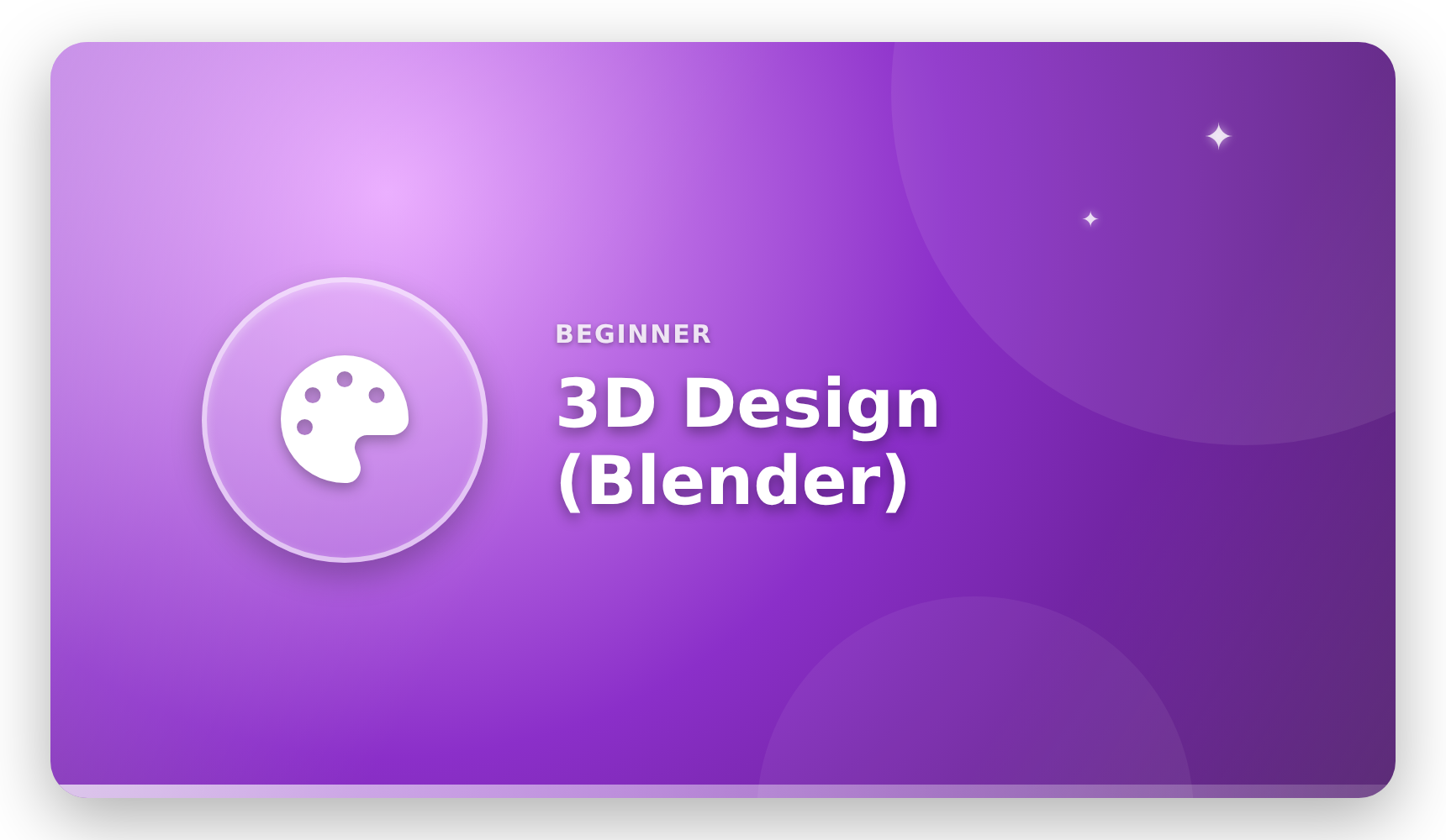 3D Design (Blender)
