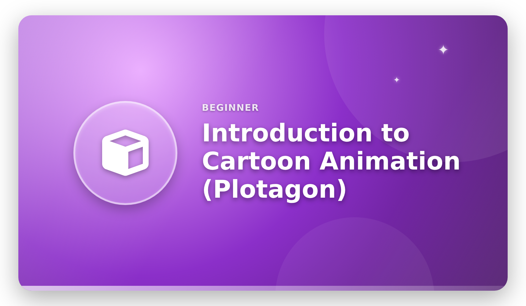 Introduction to Cartoon Animation (Plotagon)