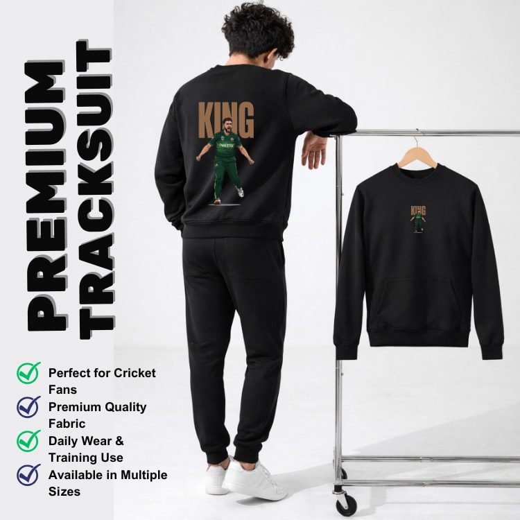 Authentic Muhammad Amir Cricket Tracksuit – Only Rs. 2499 (Was Rs. 4499) | Fast Delivery