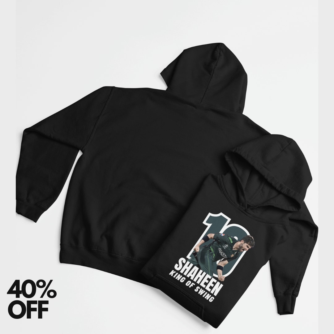 Pakistan Pace Power Fan Shaheen Shah Afridi Hoodie