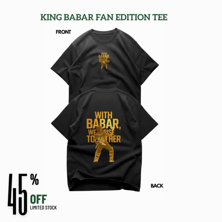 Top Trending Oversized T Shirt Babar Azam T-Shirt : 3 Unique Designs to Try!