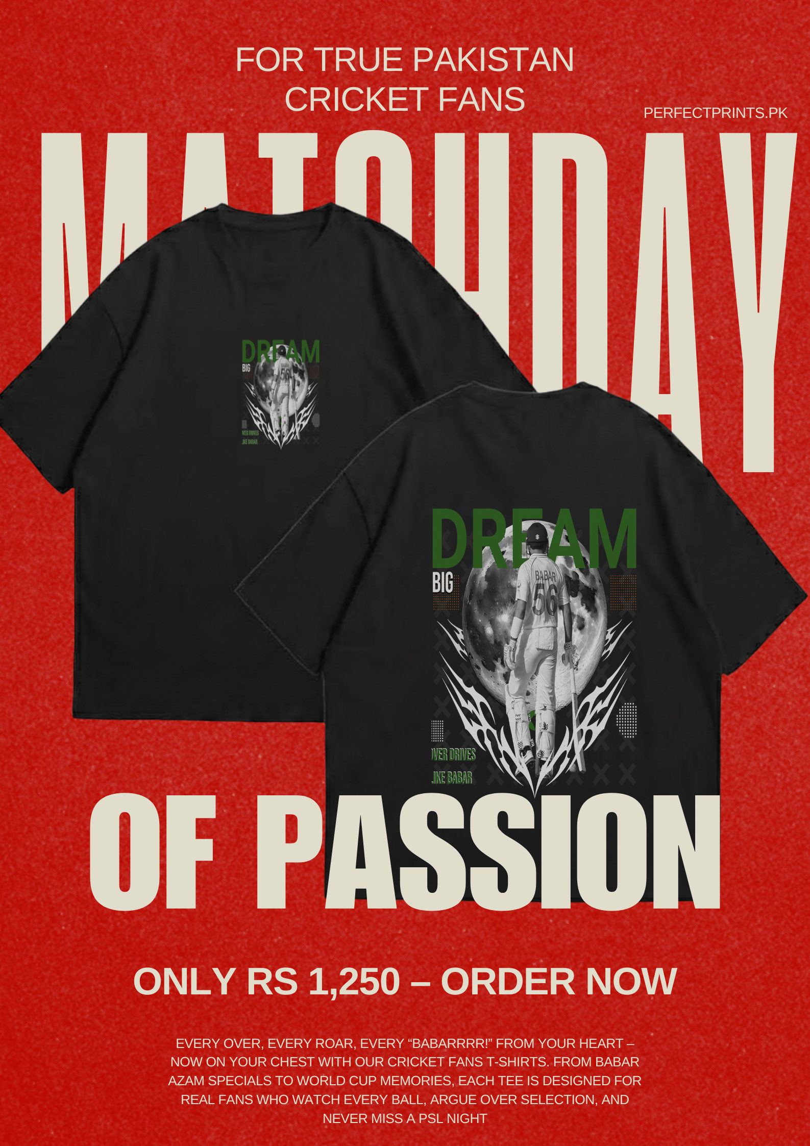 Best Quality Must-Have Oversized Babar Azam T-Shirt: Style #56 for Every Cricket Fan