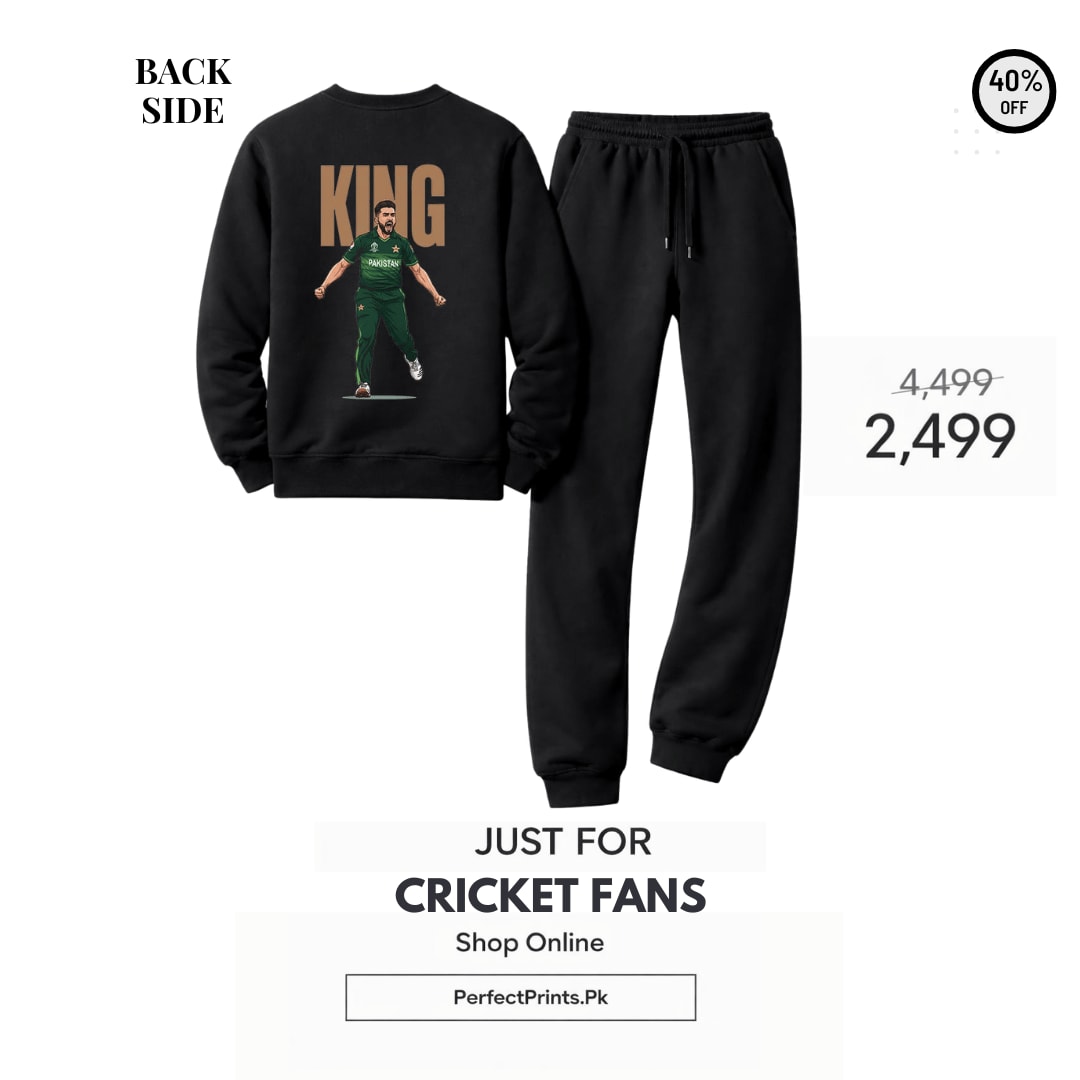 Authentic Muhammad Amir Cricket Tracksuit – Only Rs. 2499 (Was Rs. 4499) | Fast Delivery