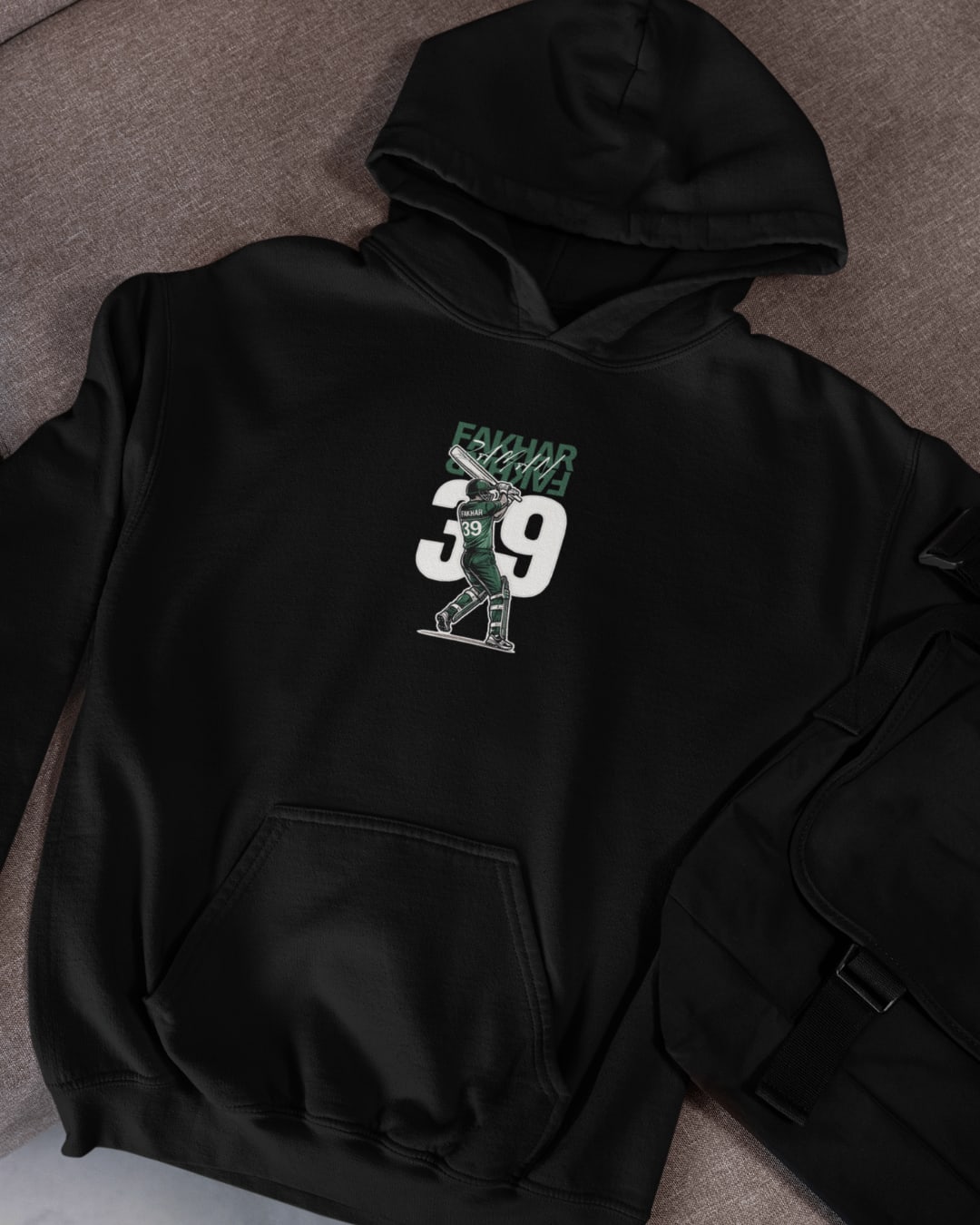 Fakhar Zaman Premium Cricket Hoodie | Comfortable & Stylish | Perfect Prints | Rs. 1,899