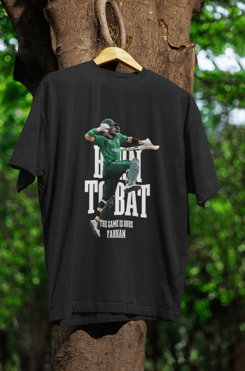 Sahibzada Farhan Inspired Oversized T Shirt Trendy Loose Fit