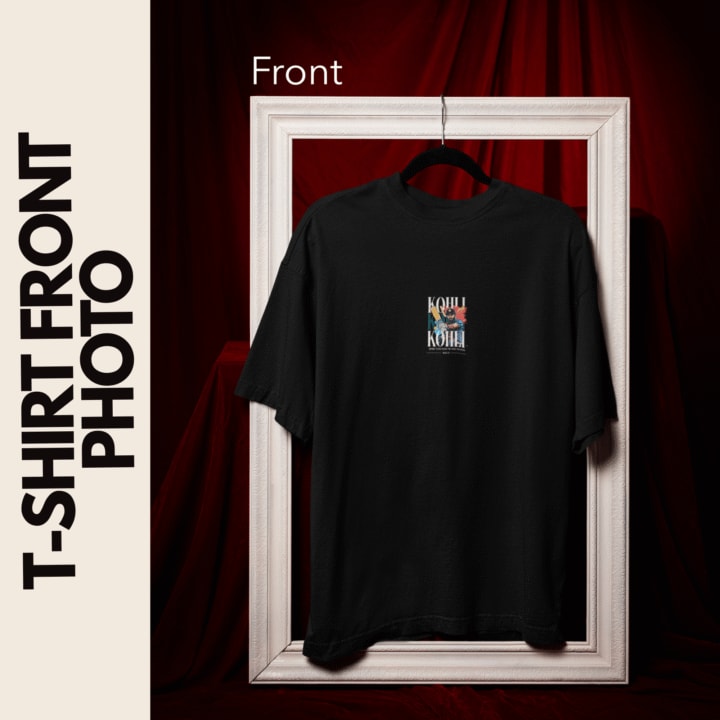 Bold Look Virat Kohli T-Shirt 18 – Fan Gear by Perfect Prints