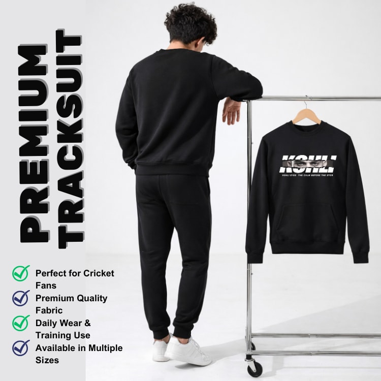 Best Cricket Star Style Cricket Tracksuit – Jersey 18 Virat Kohli T-Shirt for True Fans