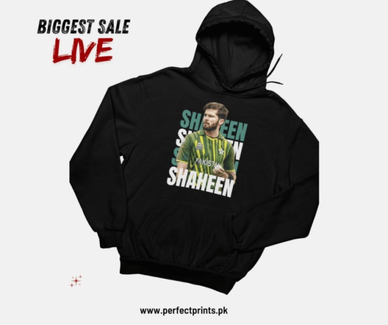 Champion Vibes Premium Fan Hoodie – Shaheen Shah Afridi Hoodie