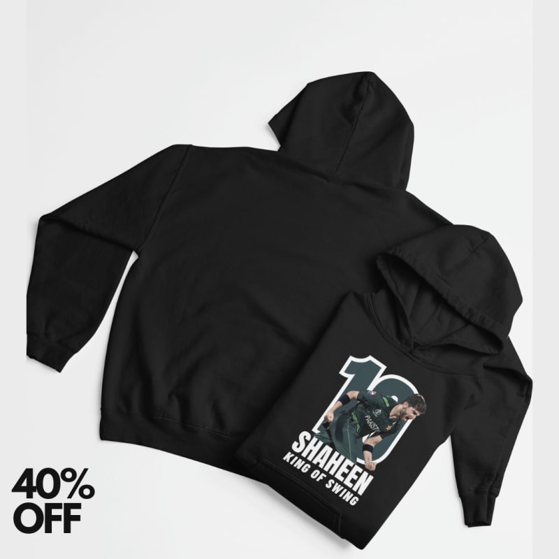 Pakistan Pace Power Fan Shaheen Shah Afridi Hoodie