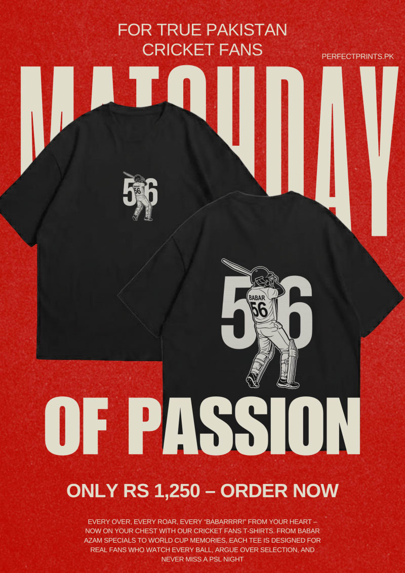 Shop the Best Oversized Babar Azam T-Shirt: Limited Edition #56 Now Available