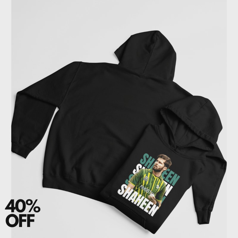 Champion Vibes Premium Fan Hoodie – Shaheen Shah Afridi Hoodie