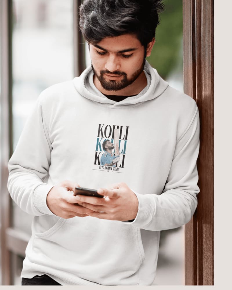 Limited Edition Virat Kohli Cricket Hoodie | No. 18 Fan Favorite