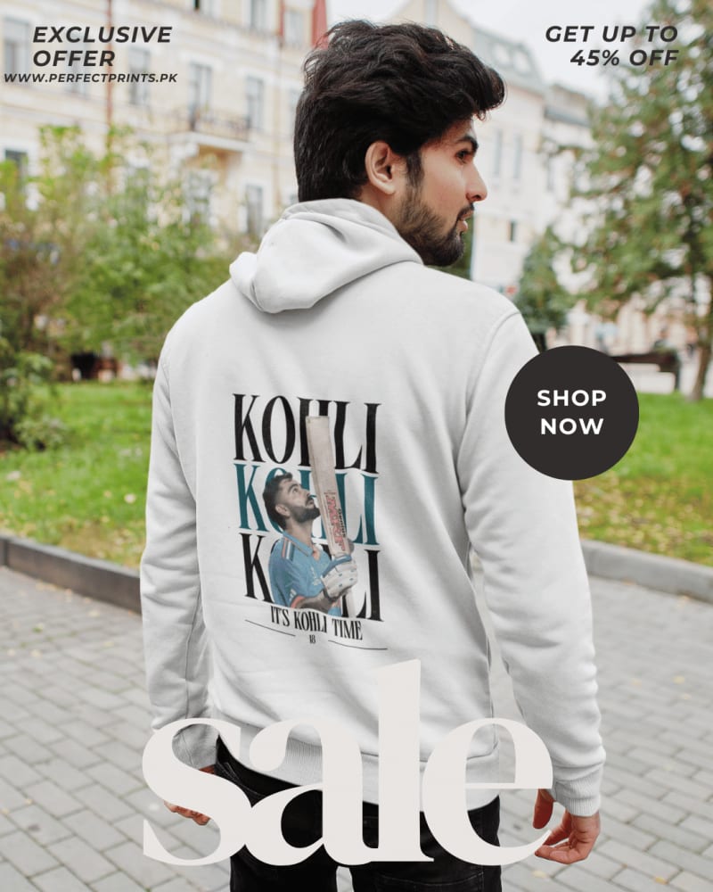 Limited Edition Virat Kohli Cricket Hoodie | No. 18 Fan Favorite