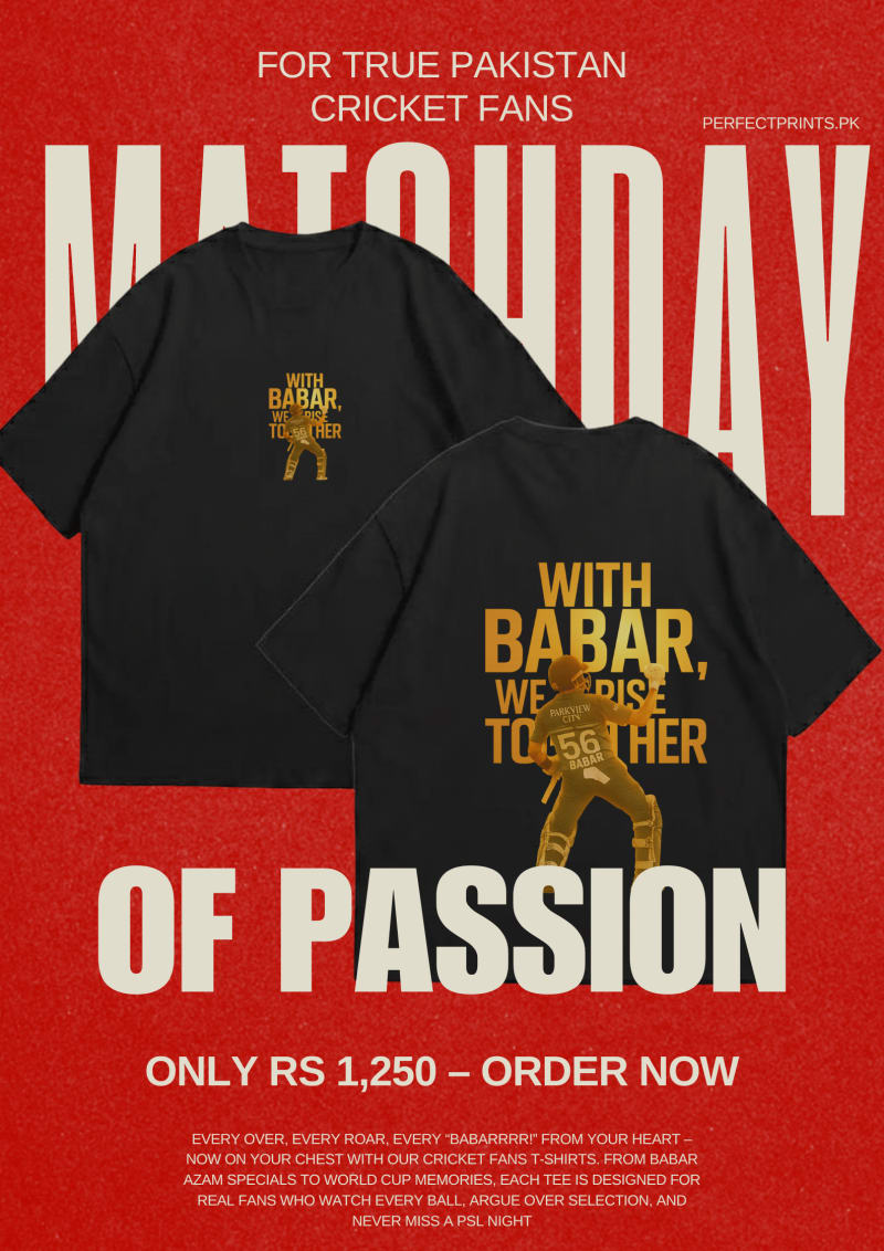 Top Trending Oversized T Shirt Babar Azam T-Shirt : 3 Unique Designs to Try!