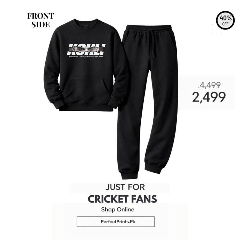 Best Cricket Star Style Cricket Tracksuit – Jersey 18 Virat Kohli T-Shirt for True Fans