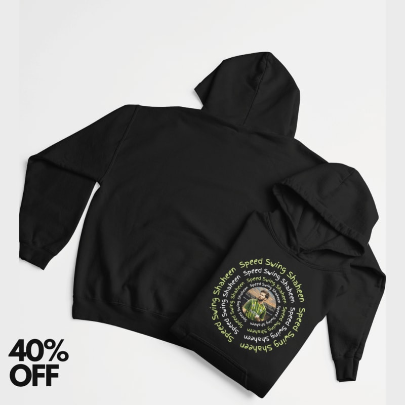 Match Day Street Hoodie for Shaheen Fans – Shaheen Shah Afridi Hoodie