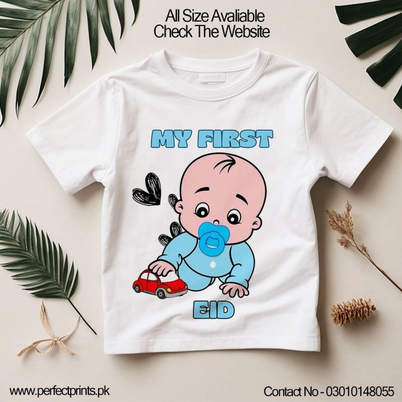My First Eid Cute Baby Shirt 🌙 | Har Size Mein Stock Khatam Ho Rahi Hai — Jaldi Karo!