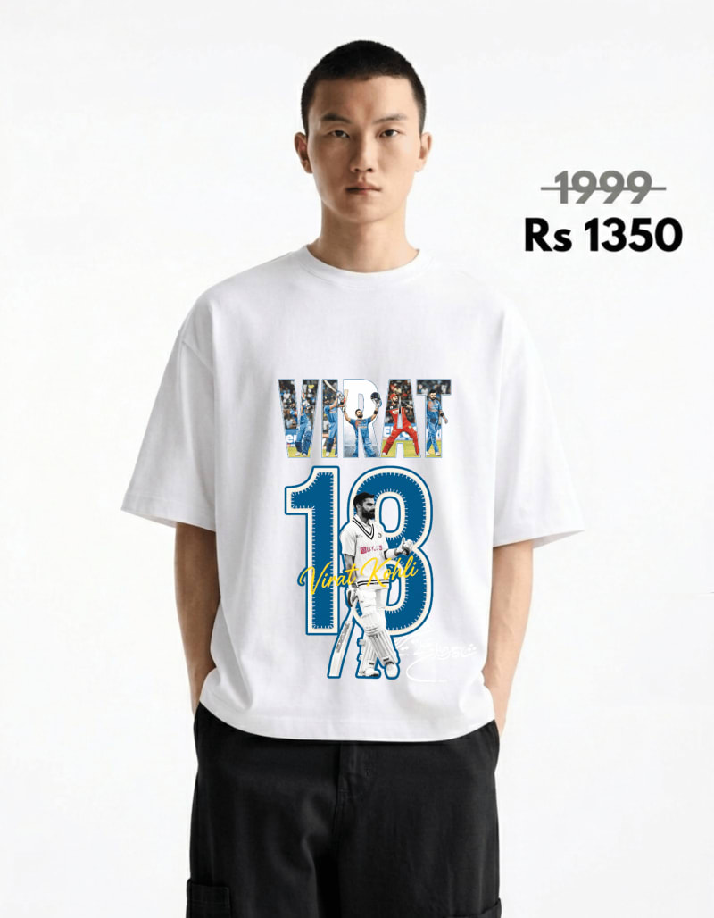 The Signature 18 Oversized T-Shirt