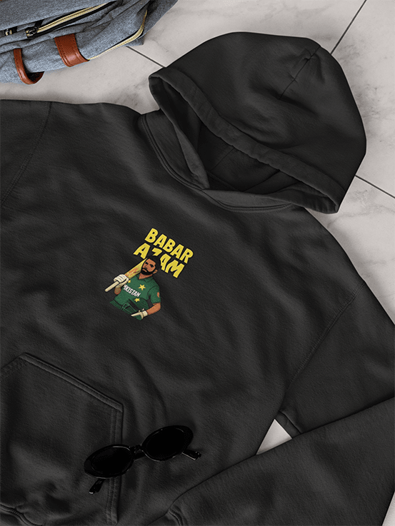 Best Quality Revolutionize Your Style with Oversized Babar Azam Hoodie : #56 Design to Own