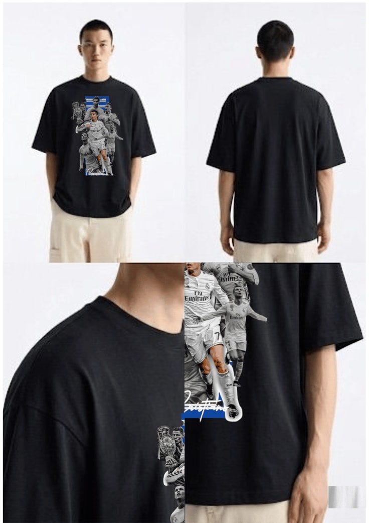 Cristiano Ronaldo Exclusive Tee | Wear The GOAT | 100% Cotton | Perfect Prints