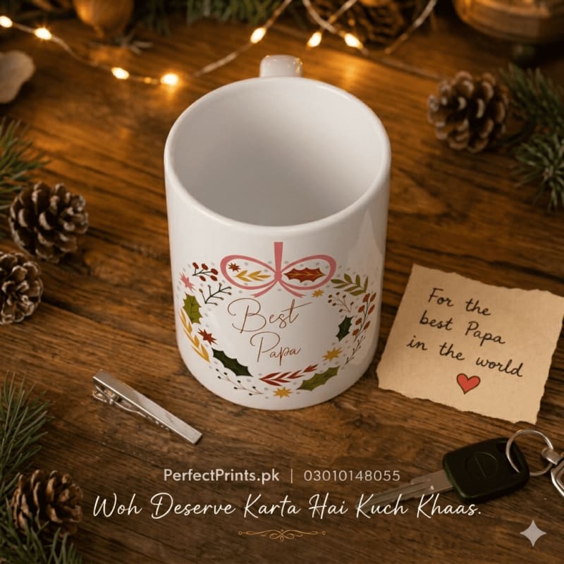 Best Papa Mug — Father's Day Gift Pakistan | PerfectPrints.pk