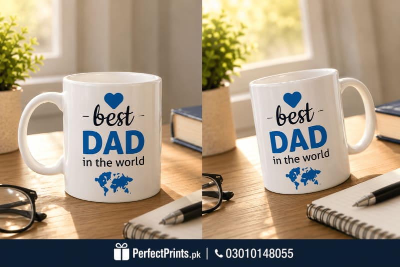 Best Dad in the World Mug — Father's Day Gift | PerfectPrints.pk