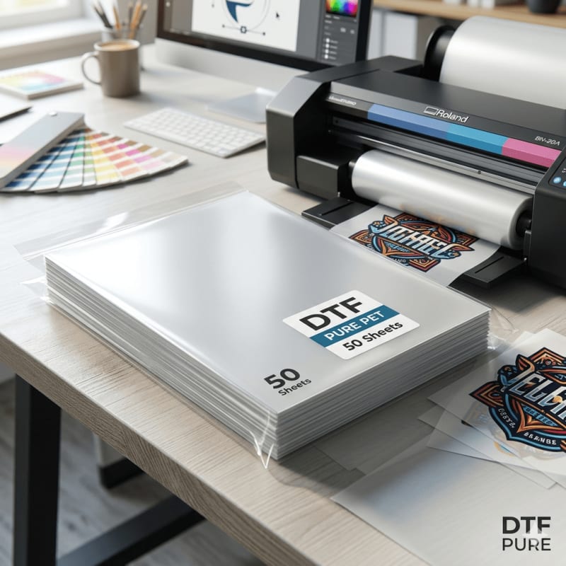 DTF Film Pakistan — A3 Size 50 Sheets PET Transfer Film for DTF Printer | Perfect Prints