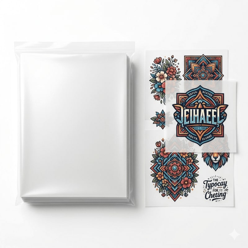 DTF Film Pakistan — A3 Size 50 Sheets PET Transfer Film for DTF Printer | Perfect Prints