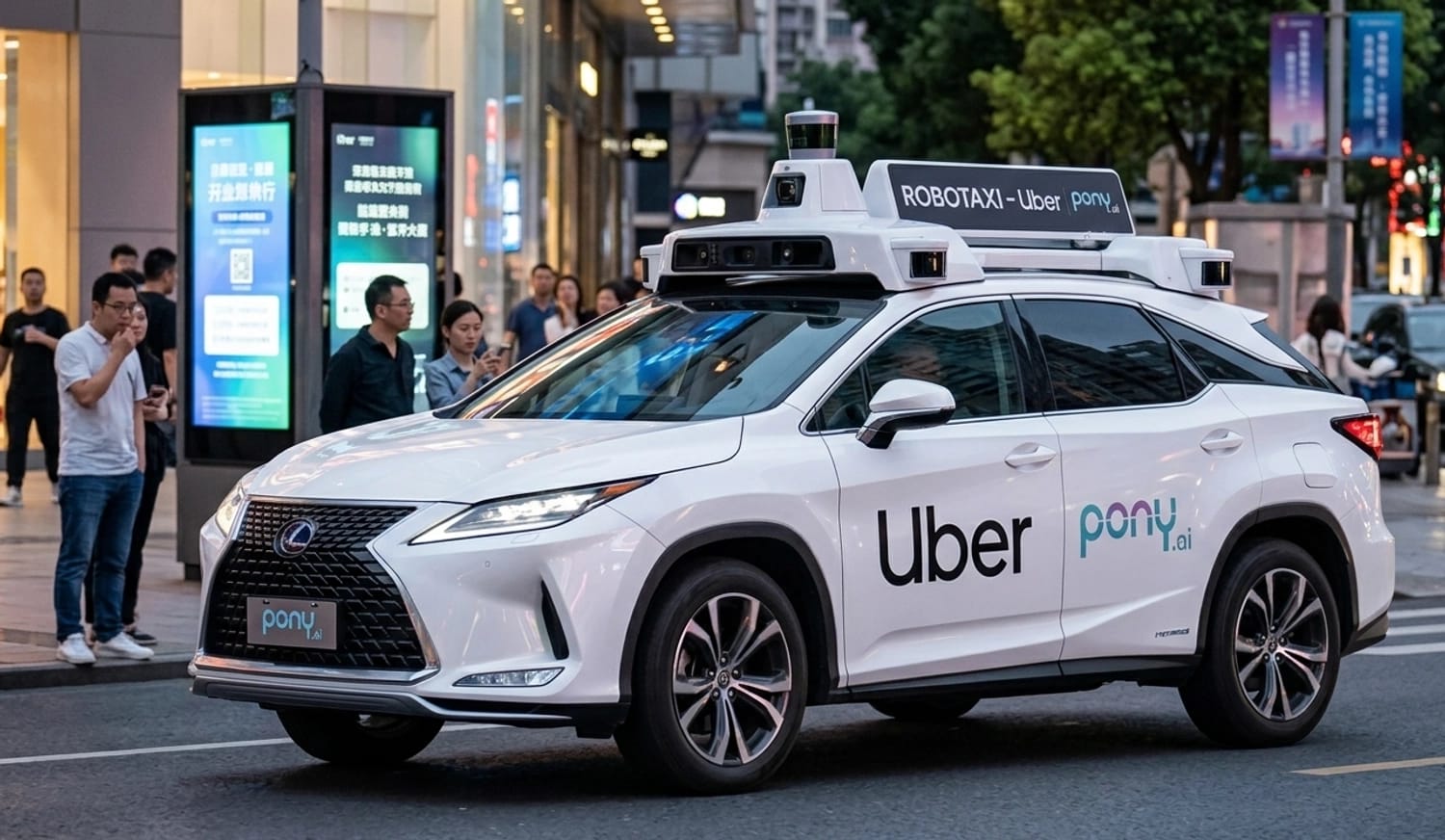 Uber Robotaxis Hit Zagreb Streets