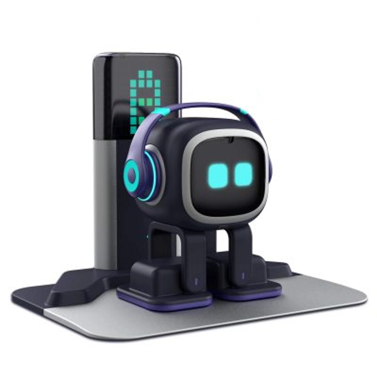 Living.AI's EMO Go Home Adds Autonomous Charging to Desktop Companion Robot