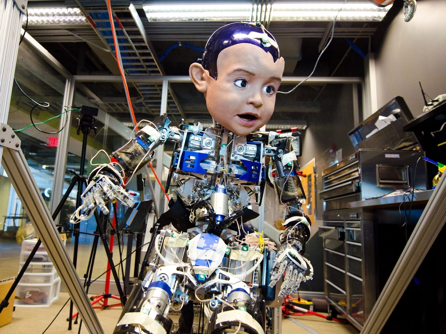 Hanson Robotics’ Diego-San remains a benchmark for toddler-like humanoid research